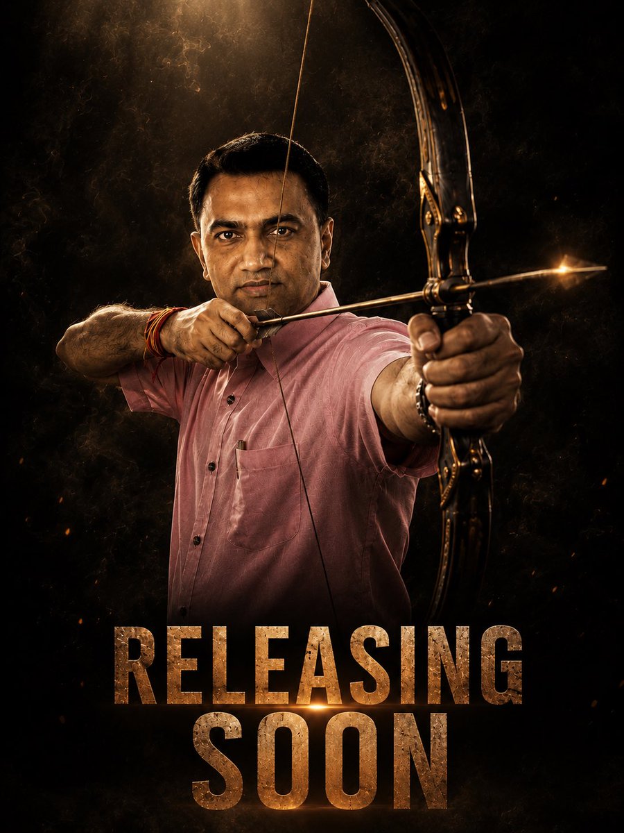 INCGoa's tweet photo. Releasing soon… 

The (      ) बाण

Can you guess the full tittle ??? https://t.co/41dHT65kSc
