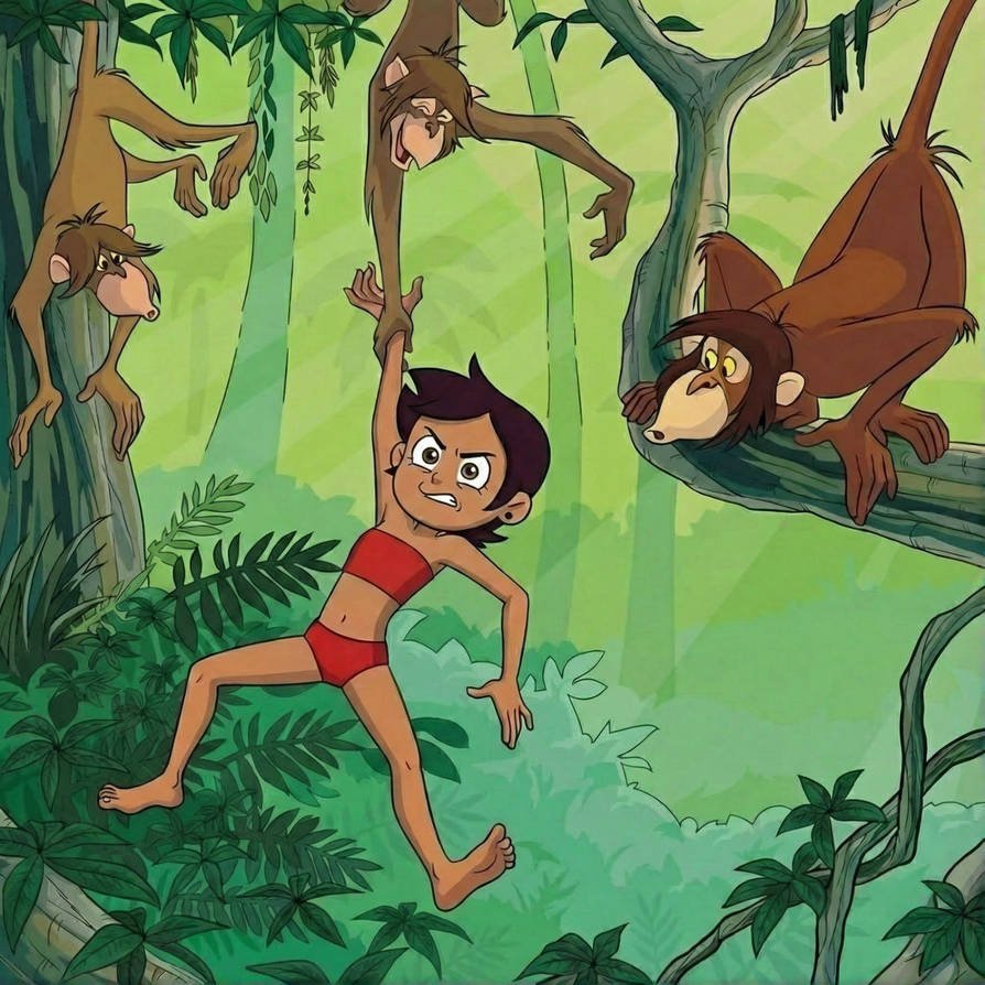 Pika7703's tweet photo. Luz Noceda Mowgli Kidnapped By Banderlogs https://t.co/IzQTbFhW9M