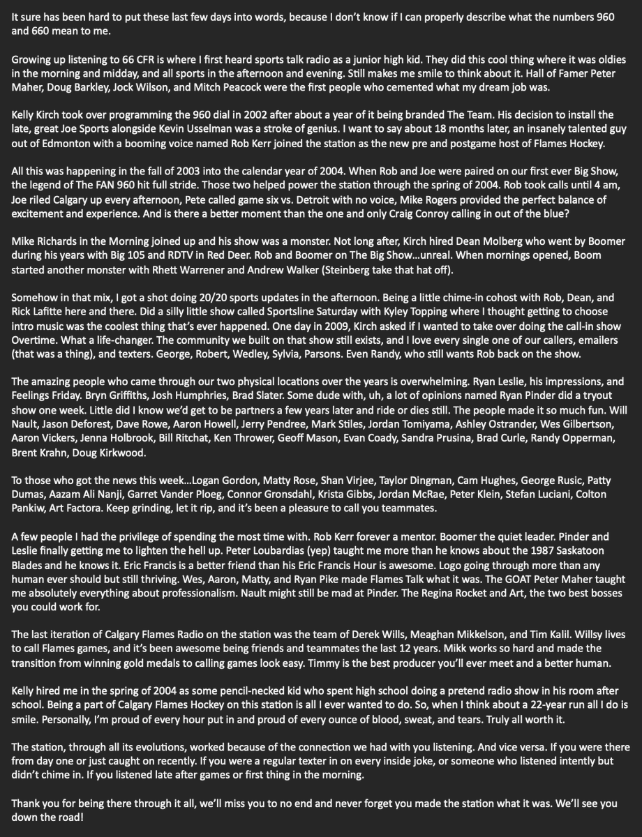 Fan960Steinberg's tweet photo. Rambled so much I needed a Word document. Perhaps through some blurry eyes.

The support this week has been overwhelming.

Thanks for everything, friends. 🖤🩶❤️ https://t.co/mB9J3vnOIt