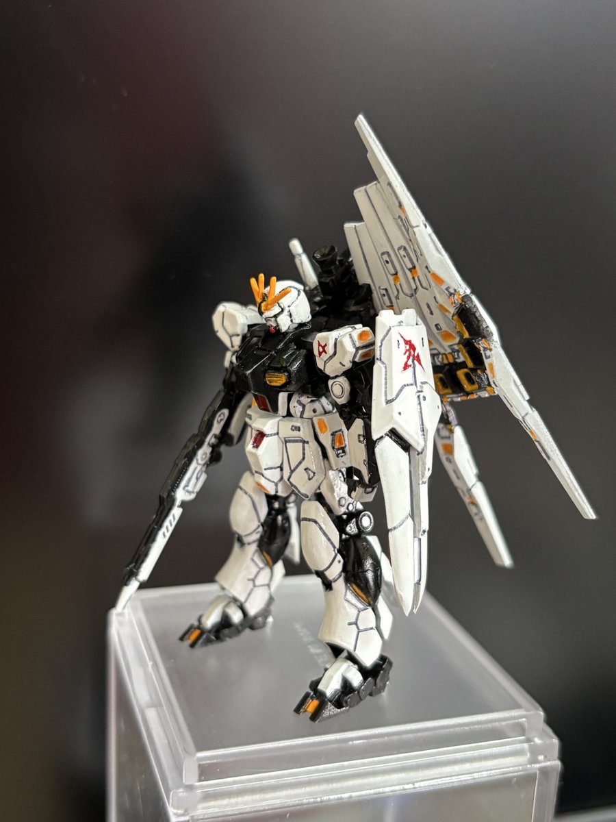 fswf0323's tweet photo. 初アーティファクトのνガンダム完成❗️ https://t.co/D1rKpFsAPP