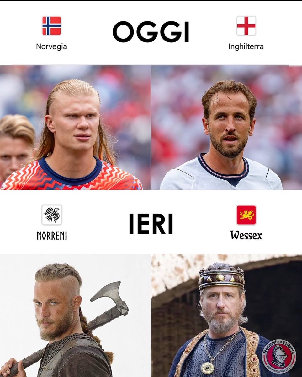 Jackie2theworld's tweet photo. NORUEGA 🇳🇴 VS INGLATERRA 🏴󠁧󠁢󠁥󠁮󠁧󠁿 
La venganza de Ragnar contra Wessex!!!
🤣🤣🤣🤣🤣🤣 https://t.co/BLlmTJVdeE