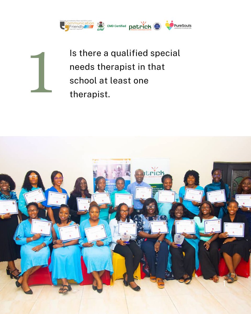 patrick_speech's tweet photo. Is that school really an inclusive school?

Here are four things to take note before you choose an inclusive school 

(Recommendations done by students of Patrick Speech Academy)

1. Is there a qualified special needs therapist in that school at least one therapist.

#school https://t.co/4ufPk1FijY
