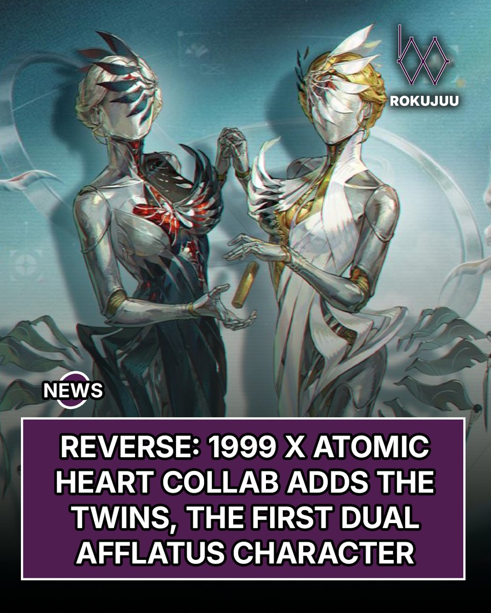 ROKUJUU_Media's tweet photo. Reverse: 1999 is going full sci-fi with an Atomic Heart collab on July 23, bringing Facility 3826, new characters, outfits, and over 110 free pulls. Are you ready for this experiment?
Read the full news below.
https://t.co/fqx1LrkzjK
#Reverse1999 #AtomicHeart #Collab #Bluepoch https://t.co/8J3JgjwArX