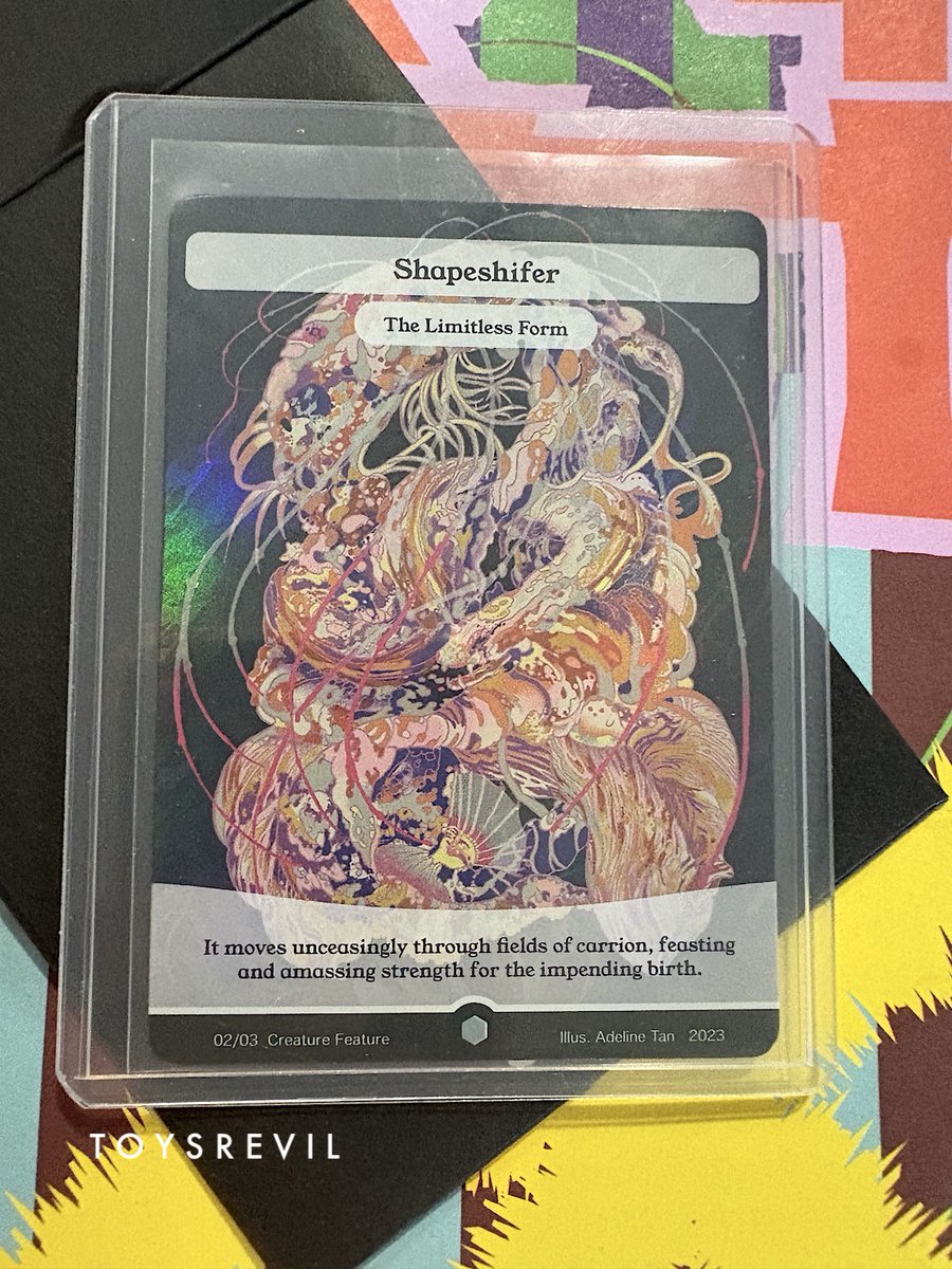 toysrevil's tweet photo. These were my pulls of the #CreatureFeature #tradingcards @ Illustration Arts Fest 2026
Featured on #TOYSREVIL:
https://t.co/hoh3shkLyT
Seek post-event availability via:
https://t.co/ebwZodlRgD
#IAF26
#toysblog https://t.co/E1CF6oJeDN