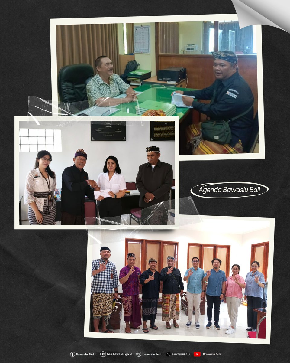 BAWASLUBALI's tweet photo. Bawaslu Bali Ajak Kampus di Bali Ambil Bagian dalam Kompetisi Debat Penegakan Hukum Pemilu ke-VI

Baca selengkapnya di :
https://t.co/zVEKRGsRDF https://t.co/3gYt0pjBD3