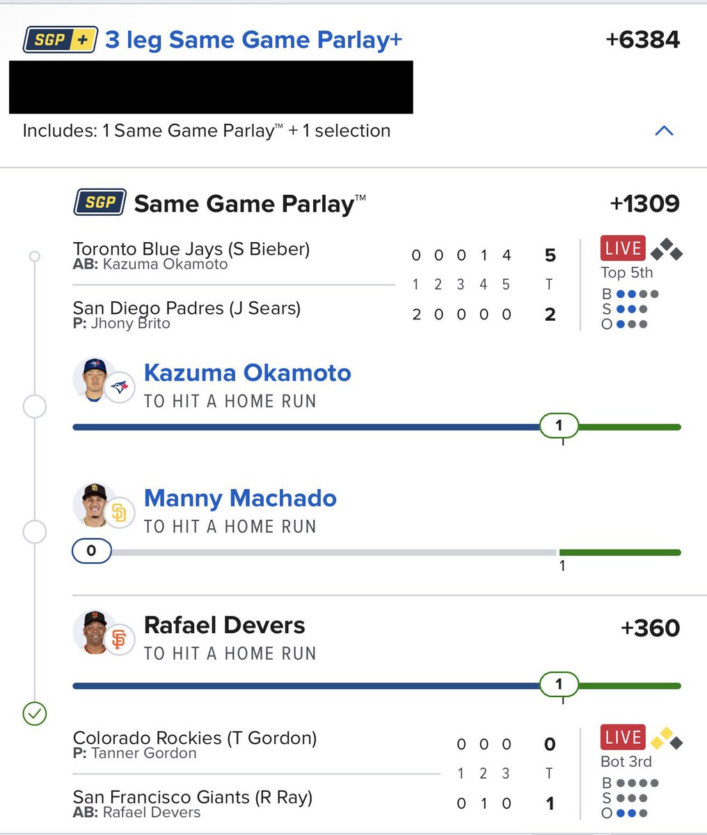 YGFR_OG's tweet photo. @MLBHR ✅👀Machado you got me?! https://t.co/iwDSEPxVy0