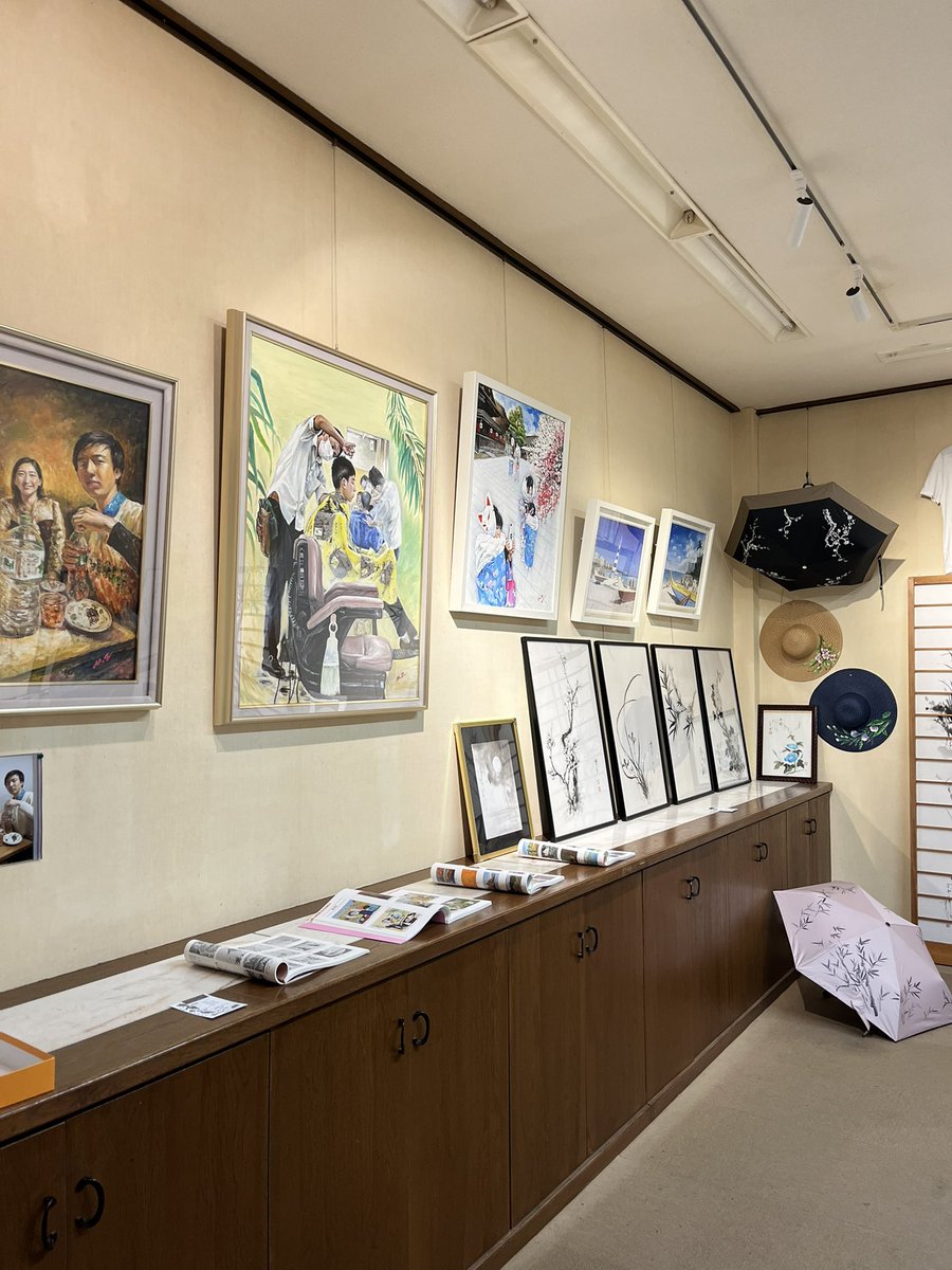 TaMa1991's tweet photo. ギャラリー内は望月さんの描く『生活の中のアート展』開催中欲しい
#ギャラリームース🫎 #関市 https://t.co/fUpdcfqmFD