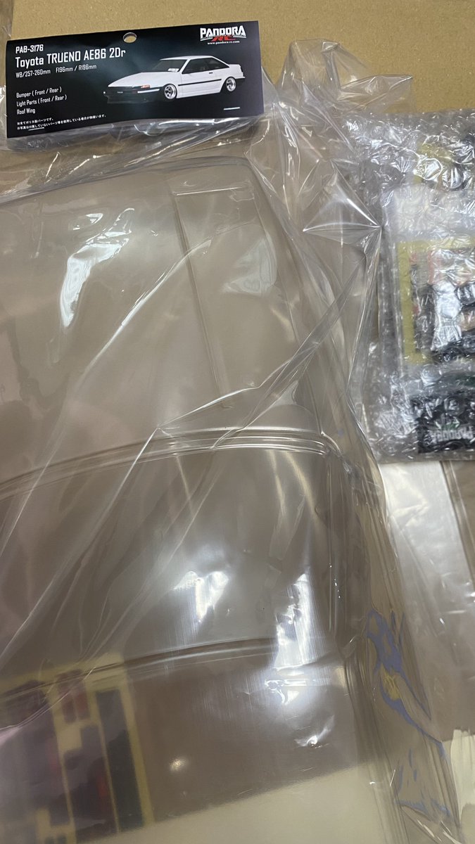 Ryosuke_1539's tweet photo. 届いたんで作り始めます♪
#pandrarc
#ae86 https://t.co/C4dwSGV9JW