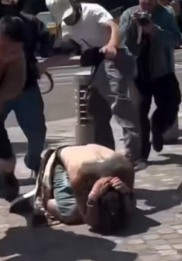 TheRealChochy's tweet photo. @PatriotWildMan1 @SatireAP ...that you curled up on the ground like a baby in the womb? https://t.co/YIYr93LMNr