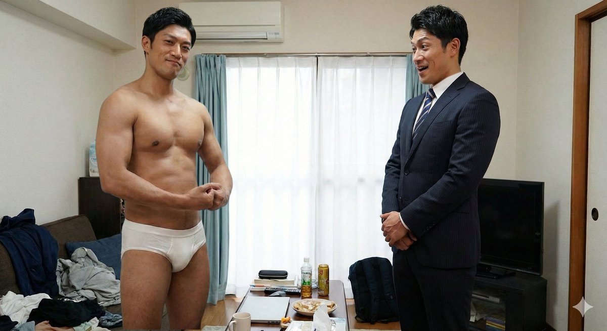 2znd0's tweet photo. はじめまして
こんな感じのおじさん→イケメンへの変身・変装・憑依・入れ替わり物が大好物です
癖ありかつ似たような作品ばかり投稿しますので苦手な方はブロック・ミュートをお願いします
慣れてきたらAI画像とともにSSも投稿したいです🥺 https://t.co/zFKCSoCzNC