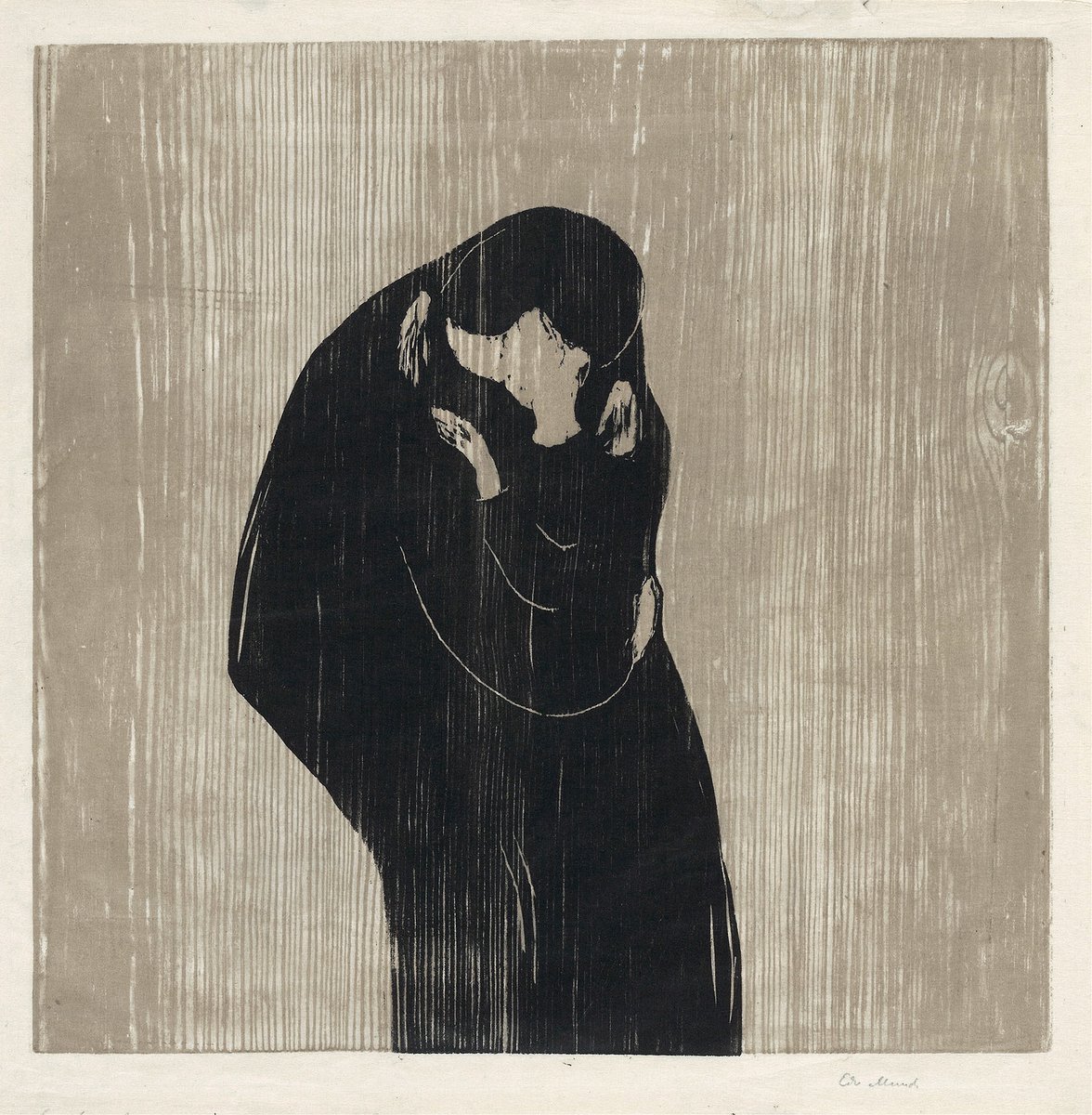 Newoptions3's tweet photo. The Kiss IV (1902)
Edvard Munch (Norwegian, 1863 - 1944) https://t.co/fHPwQ1eVUu