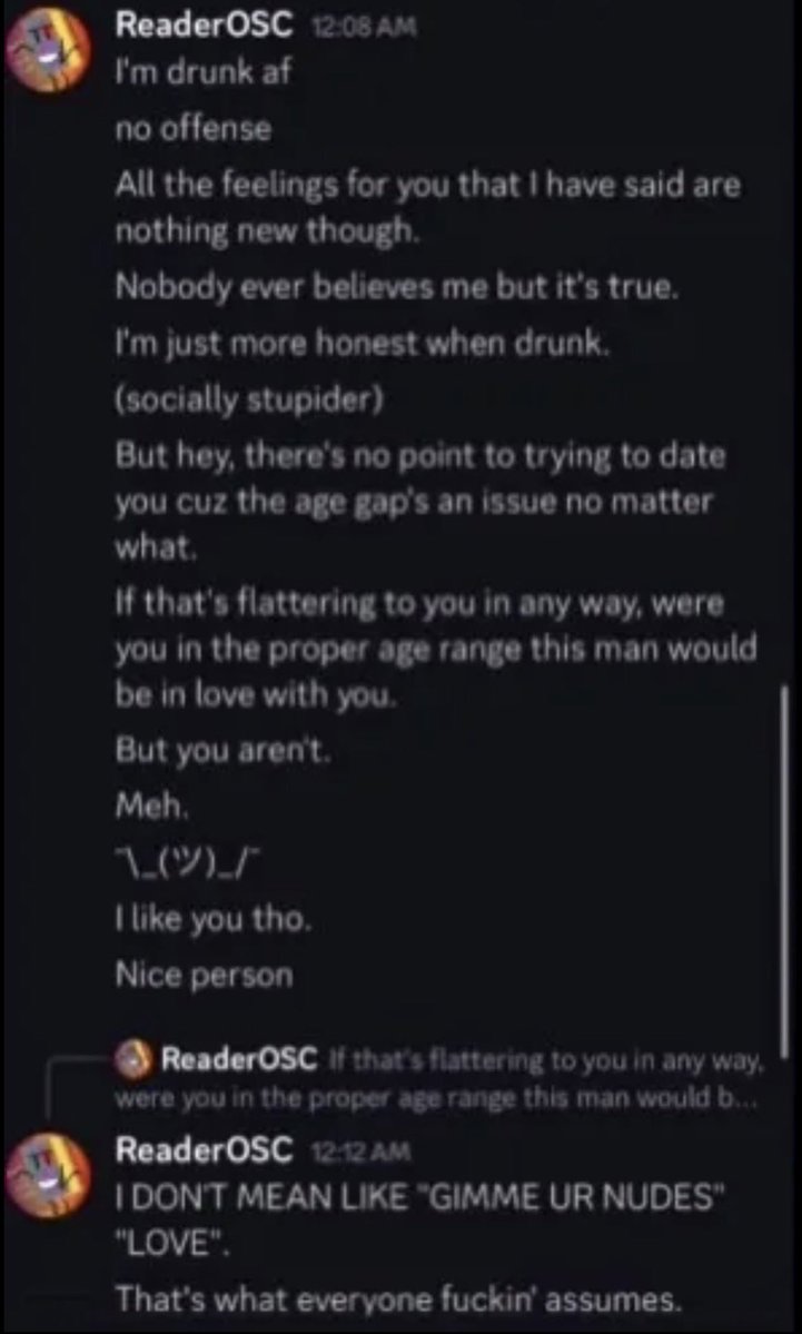 zaneziez's tweet photo. This mf is a pedo and they made a rape fanfic don’t listen to a word this bum says https://t.co/ksPnOyBDku