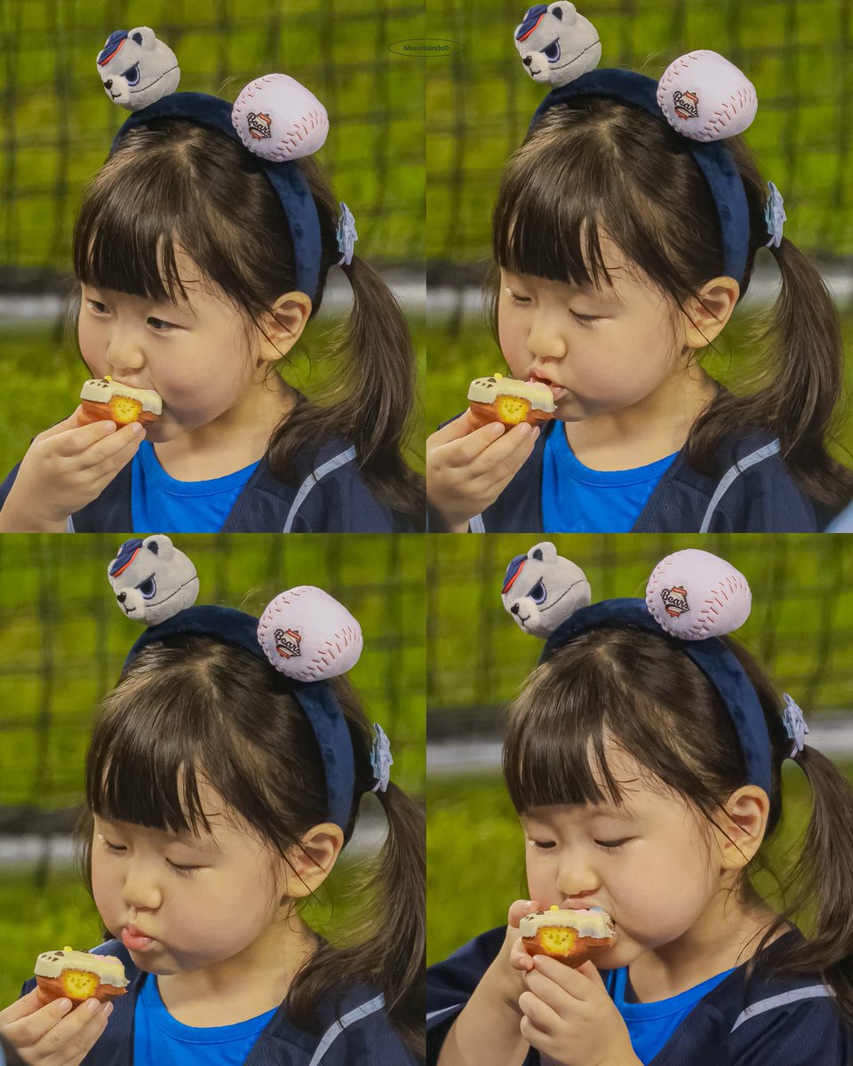 MountainDo0's tweet photo. 아기먹산이의 와앙😋
#두산베어스 #박새얀 https://t.co/YxcRH5Qnn1
