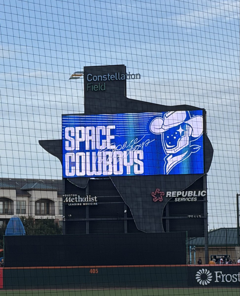 Wiegreffe20's tweet photo. Game 24, AAA Baseball

Isotopes @ Space Cowboys

1st game at Constellation Field https://t.co/m0eX5worql
