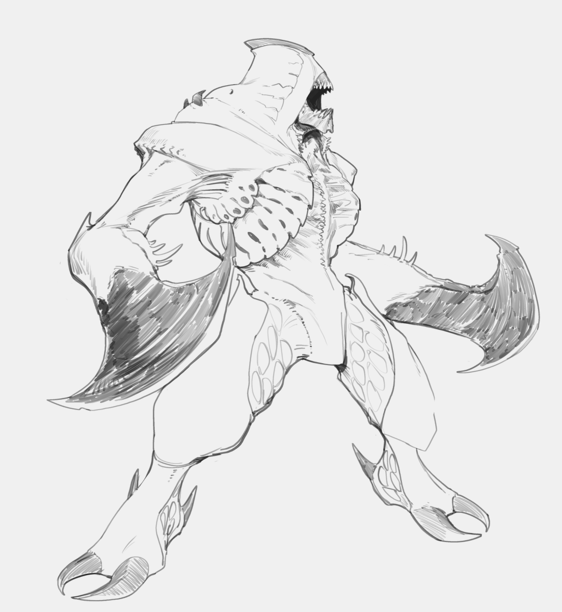 DahJujuba's tweet photo. Doom sketches https://t.co/W7OaUq3wl1