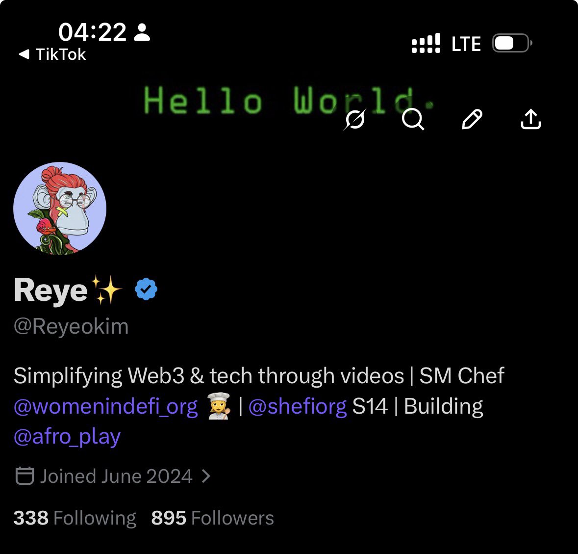 Reye✨ tweet media