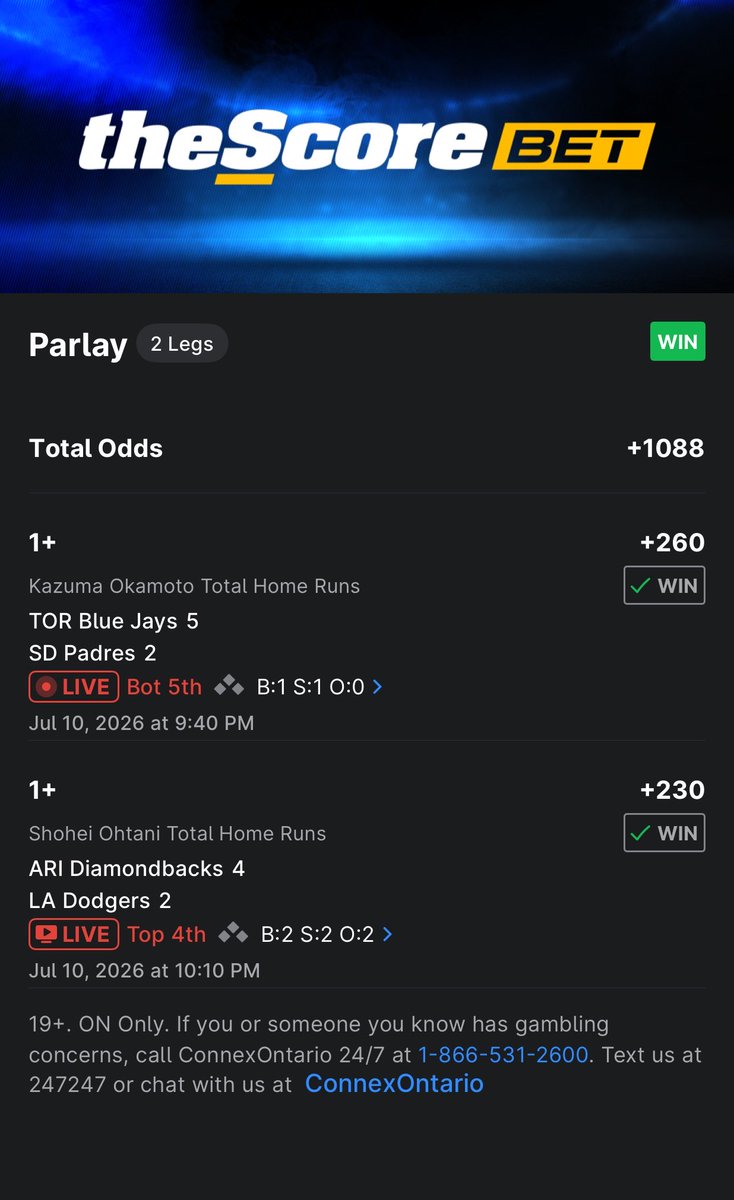 GreenSlipBets's tweet photo. @MLBHR 🇯🇵 🇯🇵 🇯🇵 🇯🇵 🇯🇵 #GreenSlips #Gambling𝕏 https://t.co/cps0J7MI8L