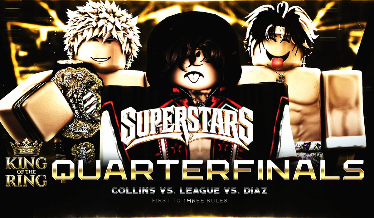 RRWPLUS's tweet photo. #RRWSuperStars | TOMORROW | 3:30PM ET

KING OF THE RING TOURNAMENT! 👑

The 2026 #RRWKOTR tournament kicks off in a HUGE way tomorrow night with ALL of these top stars looking to become KING!

- @mdzeuu VS. @b8pez VS. @SubTYB 
- @alexthaagoat VS. @JayDevouronRW VS. @visxkk 
- @Mxchoo3x VS. @faintedthrone VS. @JaxsonRwPosts 
- @xR3AP VS. @justin_wfc VS. @3pocketsfuII 

WHO will advance onto the SEMI-FINALS?! 🤔