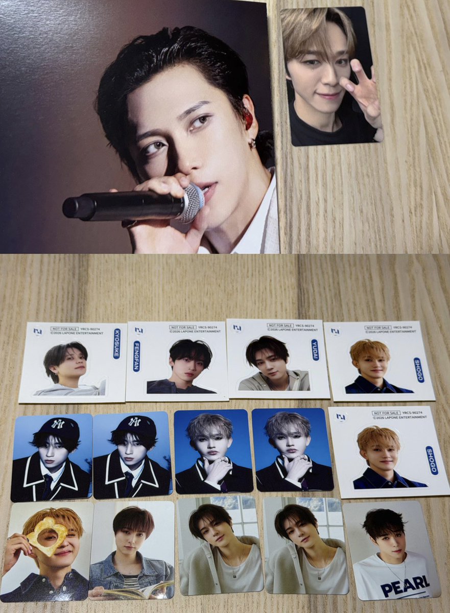 _____ttoto's tweet photo. INI PULSE 特典 トレカ DVD 交換 買取

【譲】画像1.2
池﨑 尾崎 後藤 佐野 許 田島 西 藤牧

【求】松田なんでも
画像3.4の場合比率違い可

7/11 トーキングロック 横アリ
本日会場で交換(INIの出番以降)

お気軽にお声掛けください！

#INI交換 https://t.co/YTJiMQfVGj