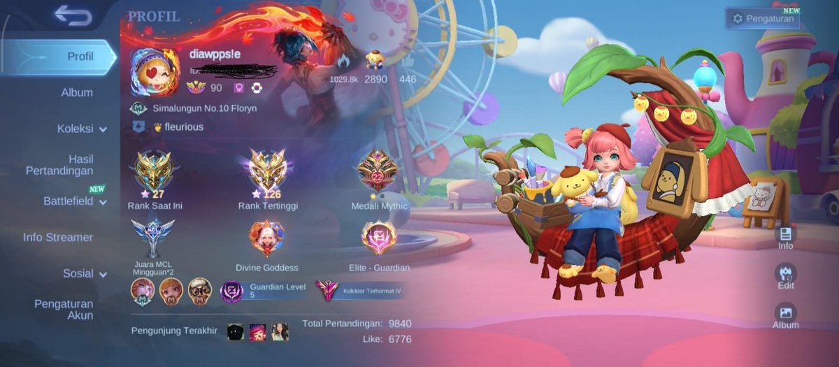 Arunaaayii's tweet photo. ready stock!!! acc safe dari april seller sebelumnya ada bukti,ex immo 126,nominus take sgmail fresh abis di ce,legend lunox, angela kishin,flo cc,change sanrio, kagura annual btc,angela annual, crest event coll(skrg) 483,wdp 51h,free squad,bnyk emot esport,harga &amp; detail bs DM https://t.co/h0GB3cPkzm