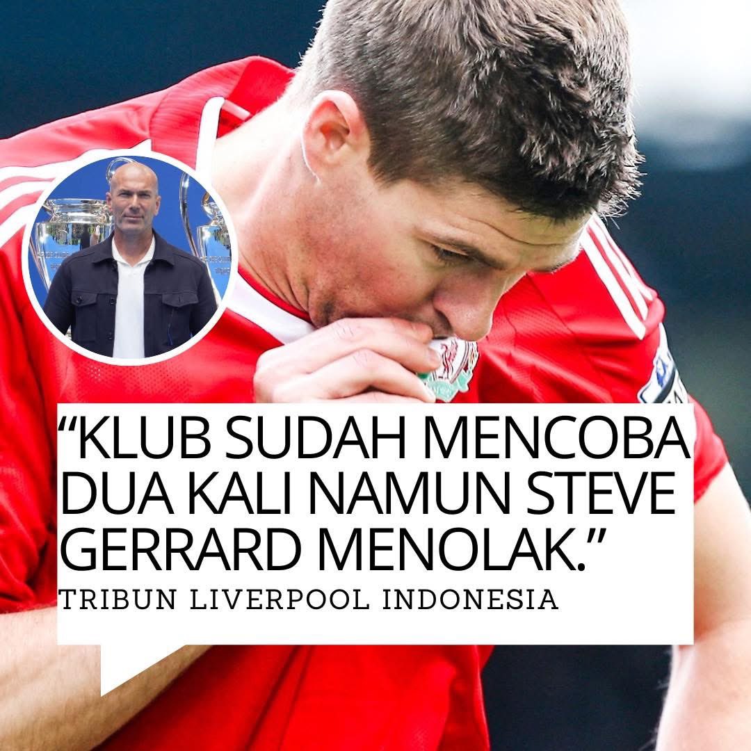 TribunLFC_Indo's tweet photo. Zidane tentang Gerrard: “Pada tahun 2004, Perez dan saya mengatakan kepadanya bahwa saya ingin Gerrard menjadi rekan saya di lini tengah Madrid. Saya tahu klub sudah mencoba dua kali, tetapi dia tidak mau meninggalkan Liverpool. Tidak banyak pemain yang menolak Real Madrid, tetapi saya pikir itu menunjukkan banyak hal tentang kesetiaan pria itu.” 

Legenda❤️