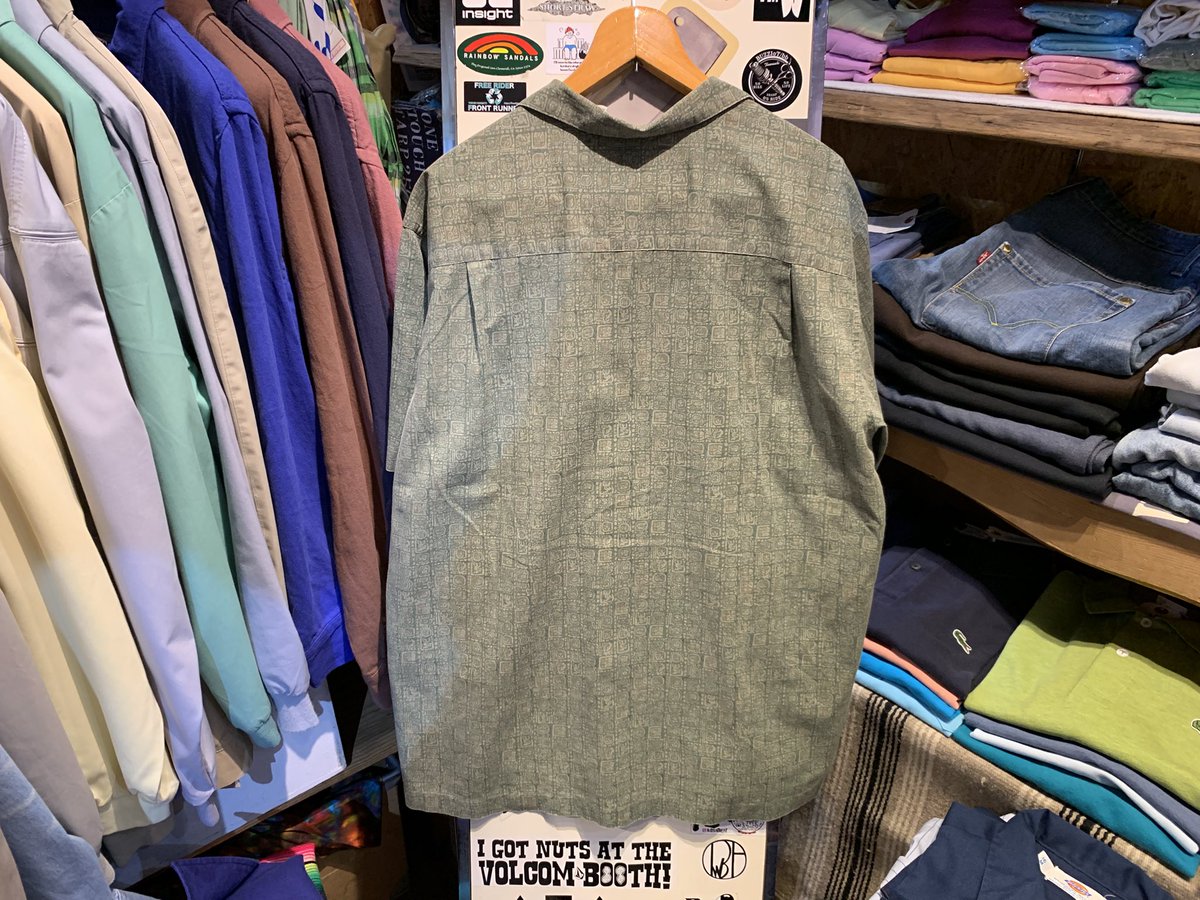 outsidekawasaki's tweet photo. USED L.L.Bean
Pattern Open Color
Short Sleeve Shirts
-Cotton-
Size L
XLぐらい
Price ¥6930 Taxin
#川崎 #川崎駅 #川崎駅東口 #京急川崎 #南武線 #京急 #古着 #川崎古着 #神奈川古着 #川崎アメカジ #llbean #エルエルビーン #開襟シャツ #オープンカラーシャツ #柄シャツ #アメカジ https://t.co/Najwa0xUEZ