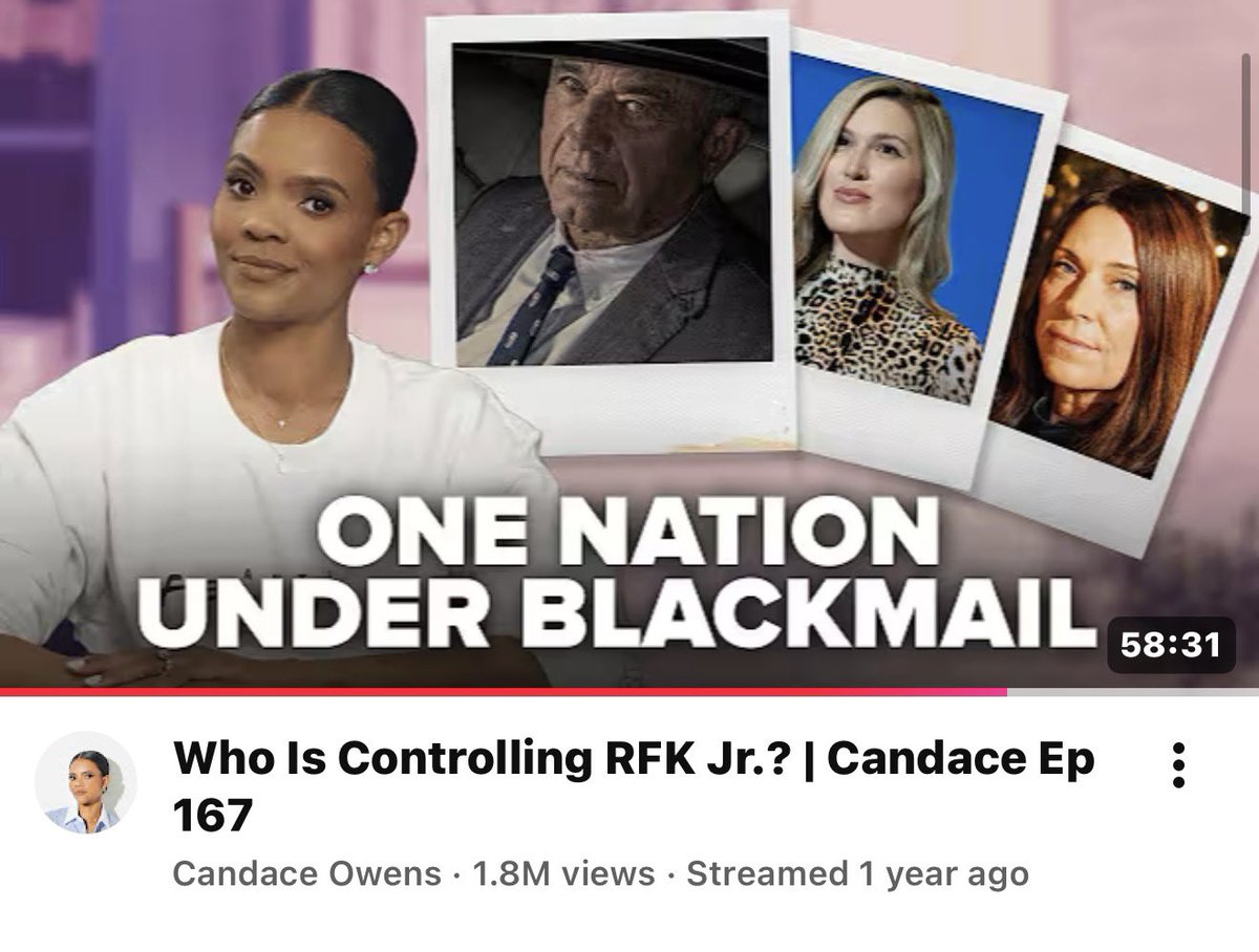 mplpodcast305's tweet photo. It’s officially been over a year since Ian Carroll and Candace Owens said they were going to break the RFK Jr. blackmail story. 

It never happened. People just moved on and expected the rest of us to forget about this. https://t.co/9PuA43jJUU