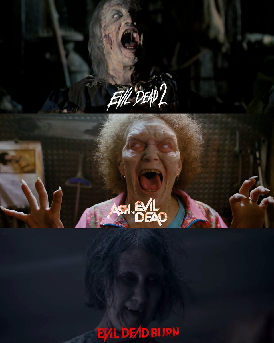 screenscaps's tweet photo. 1987 x 2015 x 2026

#EvilDead https://t.co/B0iwwu4DOu