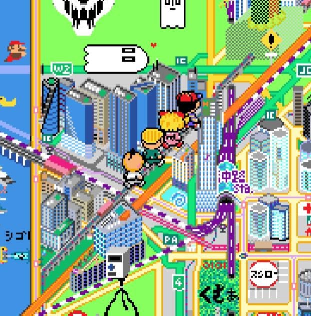 OkinotoriWplace's tweet photo. 沖ノ鳥島各地では、イラストと市街が混在する独特な光景が見れます。
#wplace #沖ノ鳥島 https://t.co/bi872xKGAe