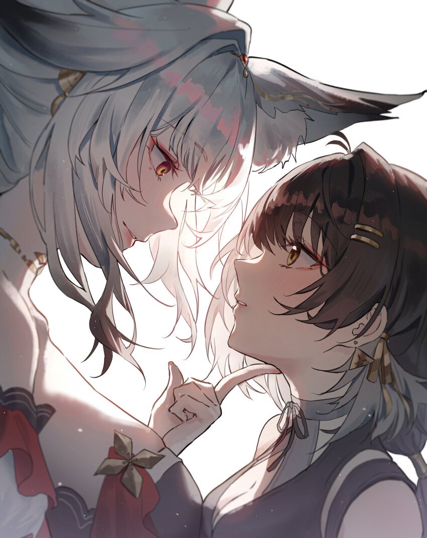 NotYourKyomiko's tweet photo. Women with fluffy ears and tails are superior.

That's just Fact ♡ https://t.co/tsEx2GgUgr