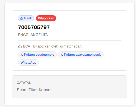 LapoRIP - #zonauang Scam Alert tweet media