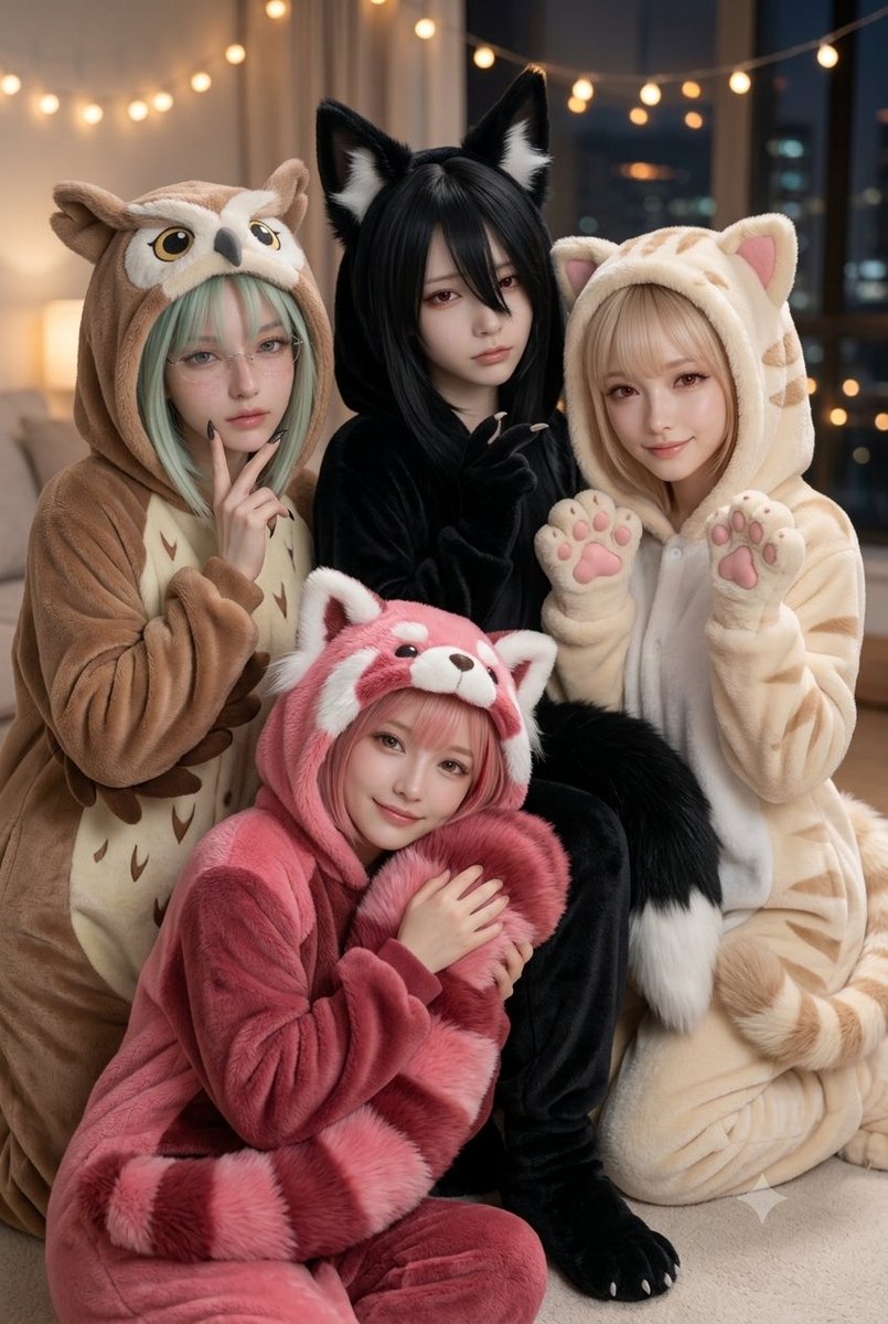ランダム着ぐるみプロンプトを作りました！😊 大人数でも被り無しで