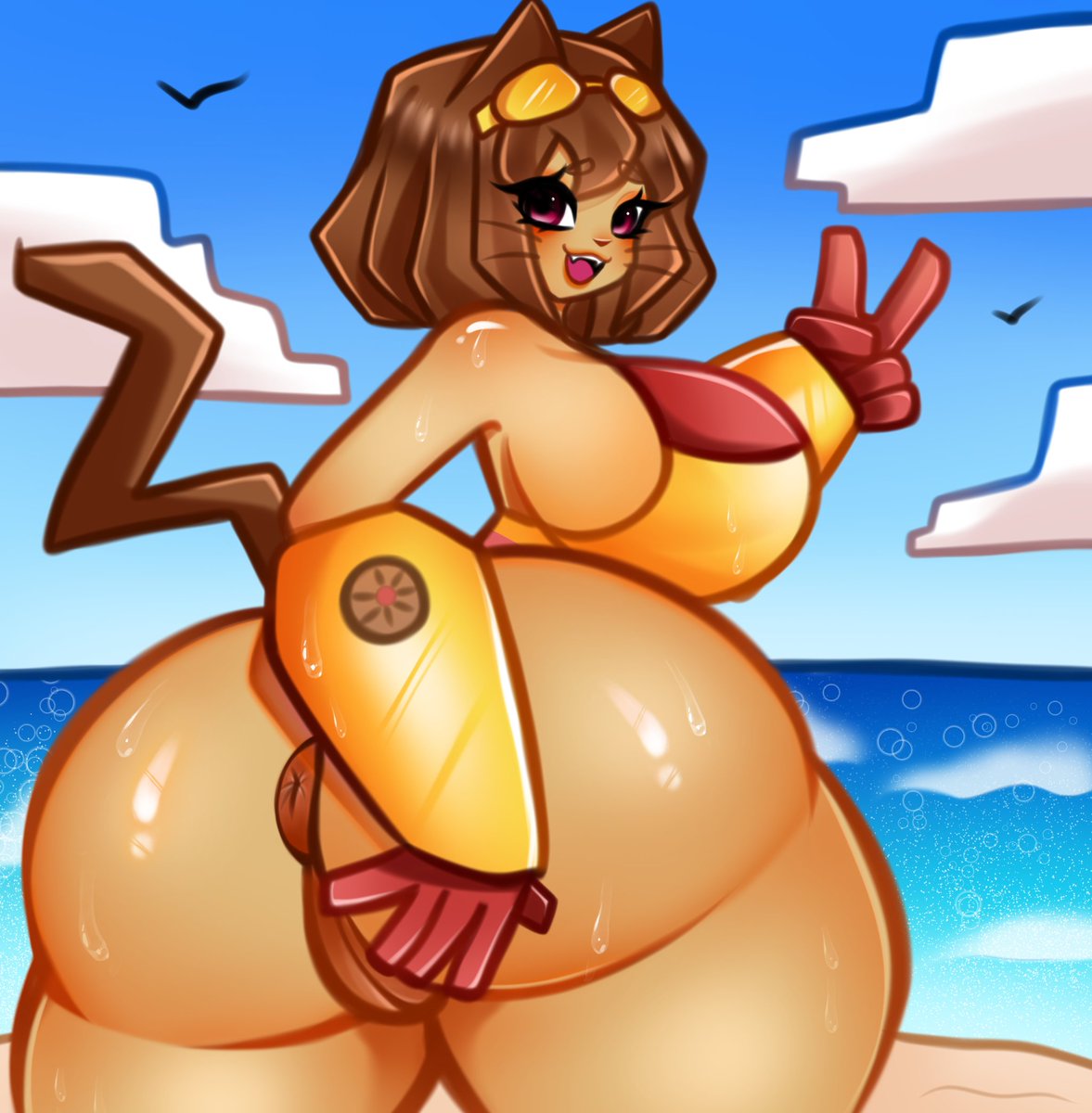 VesperaNSFW's tweet photo. Kit Gameoverse #kit #gameoverse #hentaiِ #fanartㅤㅤㅤㅤ https://t.co/8aZuUJBO7q