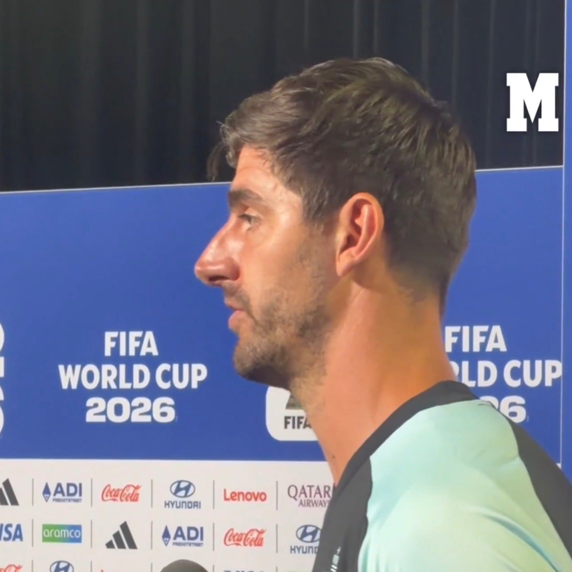 MadridXtra's tweet photo. 🚨🗣️ Thibaut Courtois: “I think the winner between Spain &amp; France will WIN the World Cup.” https://t.co/EfxvsP2y7J