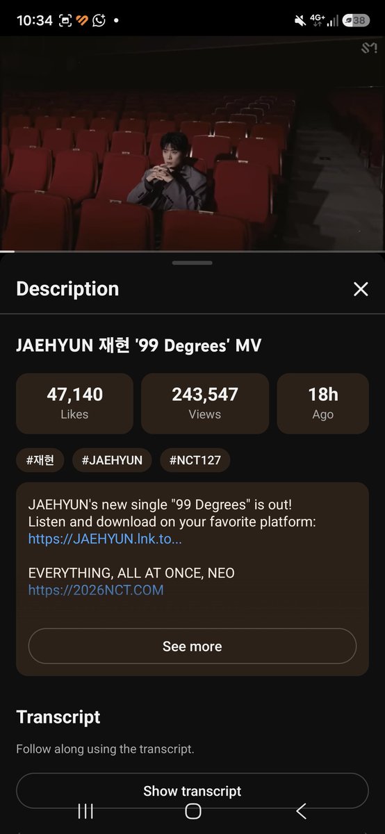 cinamcon's tweet photo. @meedariku 99 DEGREES OUT NOW
#JAEHYUN_99Degrees
#이미완벽한_재현이의_99도 https://t.co/HEUhL1qhiN