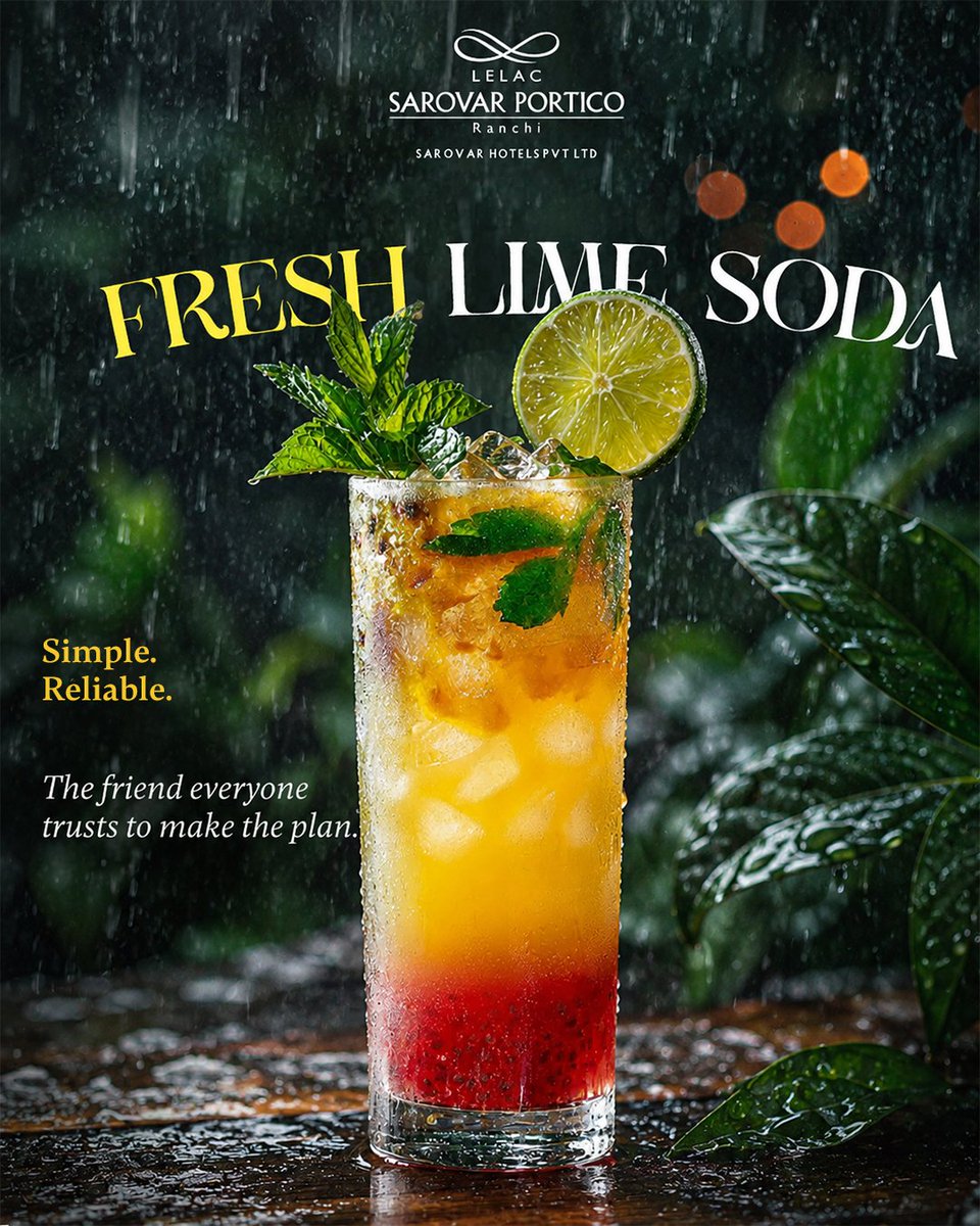 LeLacSarovar's tweet photo. Your choice of drink says more about you than you think.  
Maybe you're the one chasing vacation vibes no matter the weather. Maybe you're the eternal optimist who sees sunshine through the clouds. Or perhaps you're the dependable friend who always keeps things simple. https://t.co/Z4y3KklLeM