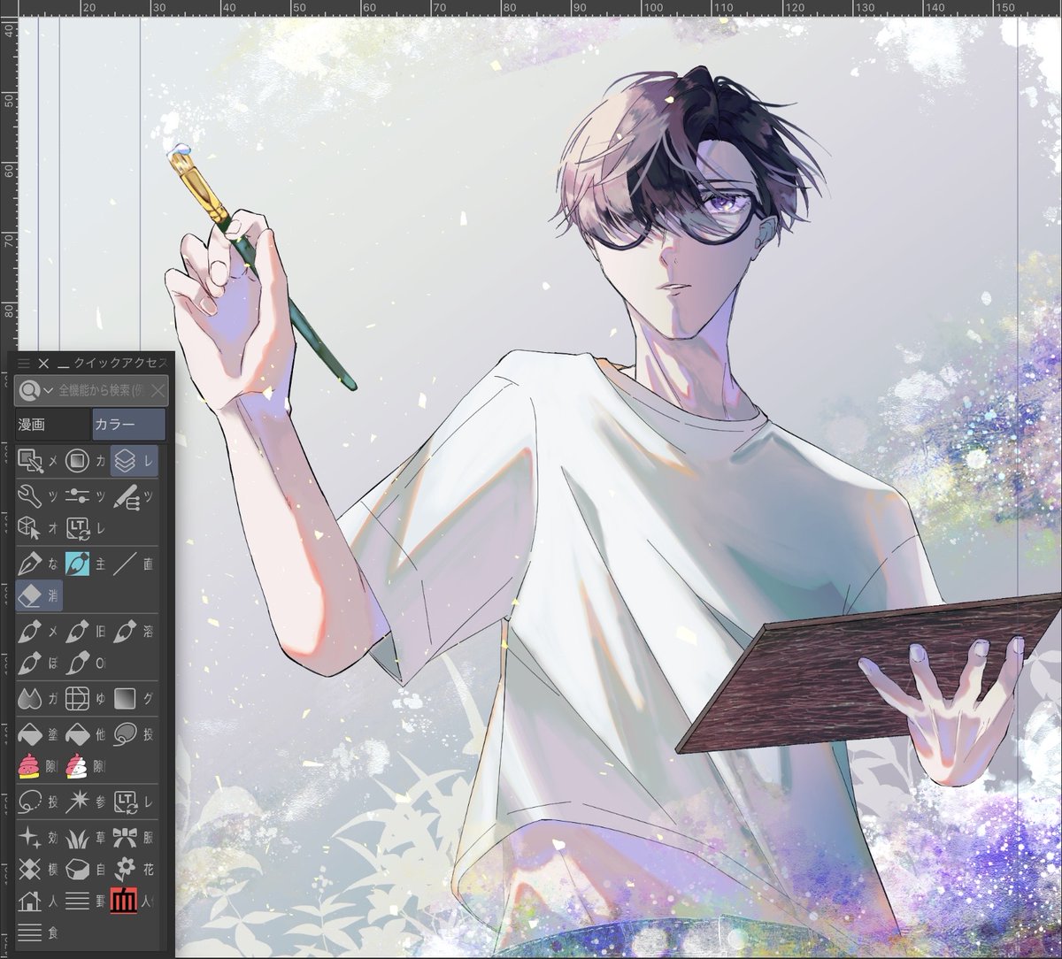 chilblain_smtk's tweet photo. 最近はずっと創作描いてるよ https://t.co/MW7mgUtcau