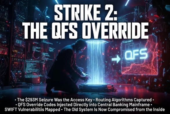 PaulGoldEagle's tweet photo. 🍿🍿🍿MOVIE UPDATE - Behind Scenes 🍿🍿🍿

🔻 🔻🔻THEY JUST ARRESTED 5,811 DEEP STATE OPERATIVES IN 97 COUNTRIES. THE GLOBAL FINANCIAL TAKEDOWN HAS BEGUN.🔻🔻🔻

This was never just about politics. It was always about the money.

For 72 hours, the media has been completely silent about the largest synchronized law enforcement operation in human history. They are terrified because their paymasters were just handcuffed.

THE DOUBLE STRIKE AWAKENING:

STRIKE 1: THE SYNCHRONIZED SWEEP

Under the direct authorization of Military Intelligence, a global coalition executed 14 federal and state warrants simultaneously across 97 countries. 
The target⁉️⁉️⁉️

The Deep State's shadow banking network. 

They arrested 5,811 individuals. 💥💥💥

Not street-level criminals. These were the bagmen, the money launderers, the NGO directors, and the offshore bankers who funded the human trafficking rings, the rigged elections, and the biological suppression programs.

In a single 24-hour window, Military Intelligence intercepted and seized $293 MILLION in liquid assets. But that was just the bait.
STRIKE 2: THE QFS OVERRIDE

The $293 million seizure wasn't the goal. It was the access key.

When they seized those accounts, they didn't just take the money. They captured the routing algorithms. Trump and the White Hats used this operation to map the entire SWIFT network vulnerabilities.💥💥💥

By seizing these specific 5,811 accounts, they successfully injected the Quantum Financial System (QFS) override codes directly into the central banking mainframe. 💥💥💥

The old financial system is now completely compromised from the inside. The transition isn't coming—it has already been installed.

THE CLASSIFIED INTEL:

▪️ OPERATION-SHADOW-SWEEP - The global protocol that executed the 5,811 arrests
▪️ ISO-20022-INJECTION - The QFS override code embedded during the asset seizure
▪️ Target List 97 - The countries now legally bound to the new financial framework

The Deep State thought they controlled the global economy. They just realized Trump used their own money laundering network to install the system that will destroy them.

CODE: SHADOW-SWEEP / QFS-INJECTED / ASSET-SECURED / CHECKMATE

The wealth transfer has begun. The old system is a dead man walking.🔥🔥🔥

SHARE THIS EVERYWHERE.
 
THE PANIC IN THE BANKS IS DEAFENING.

Source: MrPool_Q

🔥🔥🔥🐸🍿🍿🍿

H/T Jenn Whitney