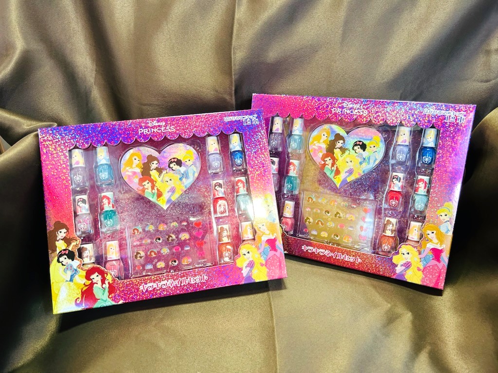 ❤️景品入荷情報❤️ ディズニープリンセス キラキラネイルセット