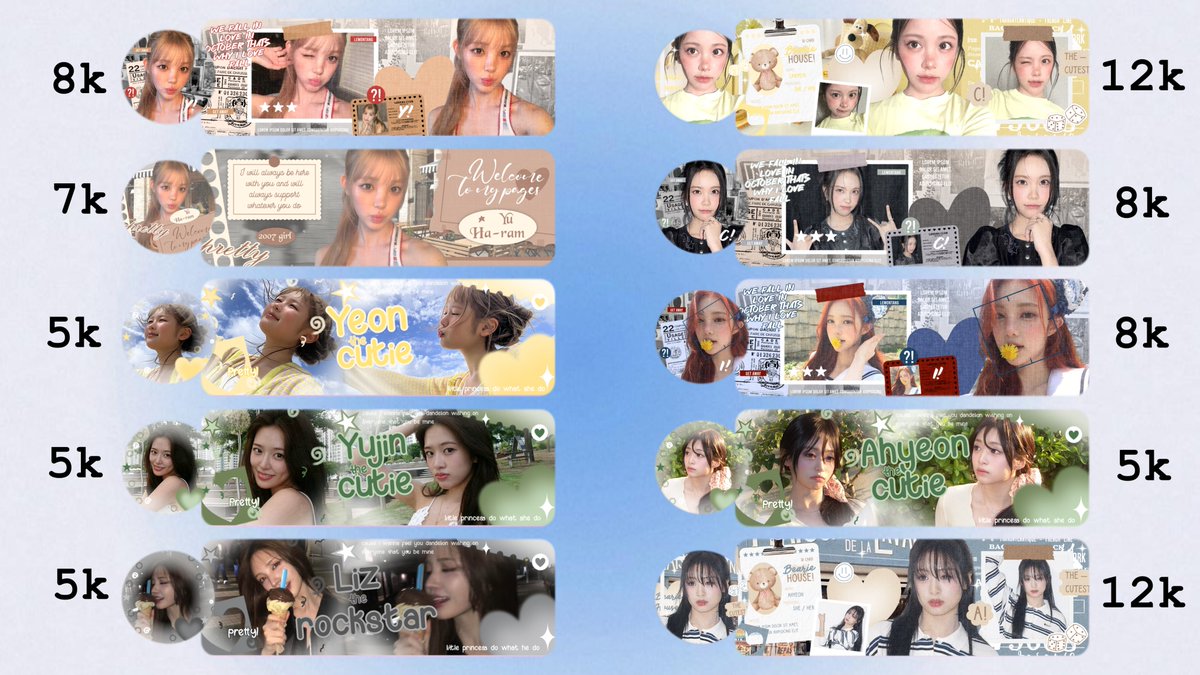 cinempa's tweet photo. @louiemie Halooo kak aku bawa banyak layout ready stock girlgroup yang bisa sung di take ke @vlcdmn atau ke https://t.co/WAfjWHUlDJ, free retext juga yaaa https://t.co/PS3ASUWsLI