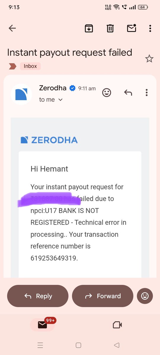 HemantNegi007's tweet photo. @zerodha 
Explain this . I need immediate assistance https://t.co/kxdx1R1m3O