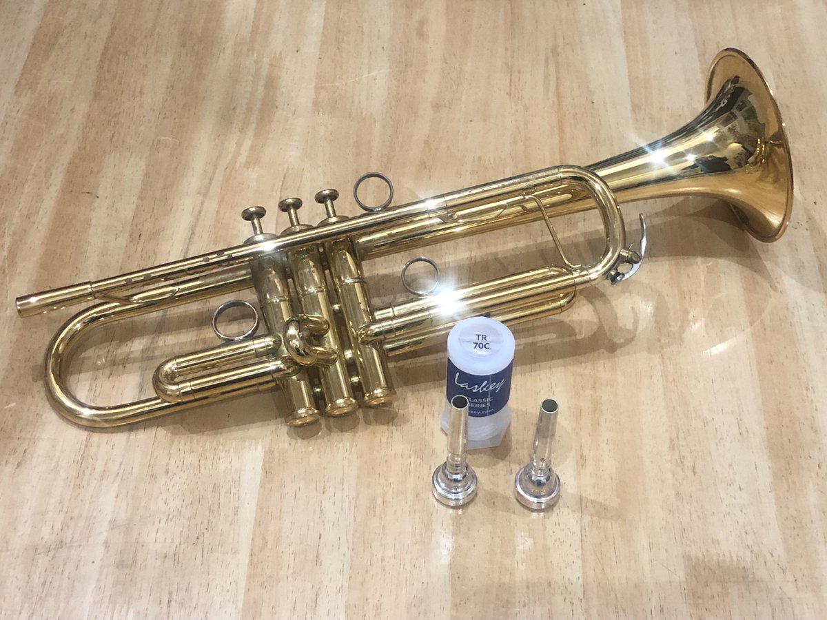 Hilax ハイラックス ヒラックス トランペット 楽器 本体 【T423】 トランペット＋マウスピース 買い取らせていただきました🎺 ・ヤマハ