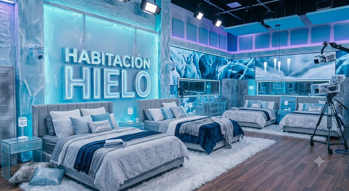 LCDLFMS's tweet photo. ¡Exclusiva! 🚨 Les presento las habitaciones donde nuestras habitantes pasarán sus noches (y planearán sus estrategias). Camas listas, complots listos... ¡Que comience el juego! 🛏️🔥❄️ #LaCasaDeLasFamosas #LCDLFS https://t.co/1XfPOIlCN8