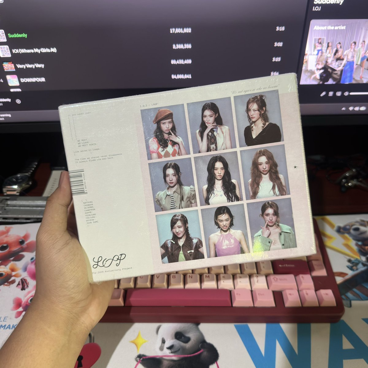 rushcyr's tweet photo. wts lfb ph

ioi loop sealed album

— 500 php 
— onhand
— 7 days dop
— mop: gcash / bank transfer

pm for more deets!

🏷️ ioi somi chungha nayoung sejeong chaeyeon yoojunh yeonjung doyeon sohye unsealed philippines willing to sell peso looking for buyers mm https://t.co/sqgZ0Qf10p