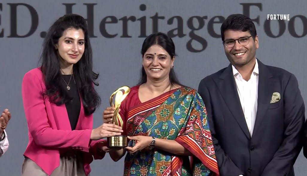 naralokesh's tweet photo. So proud to see Brahmani named one of Fortune India’s 100 Most Influential Women! Keep shining, leading, and breaking barriers!
@brahmaninara 

https://t.co/dHr0d1nfnI https://t.co/xT1Frmh9s8