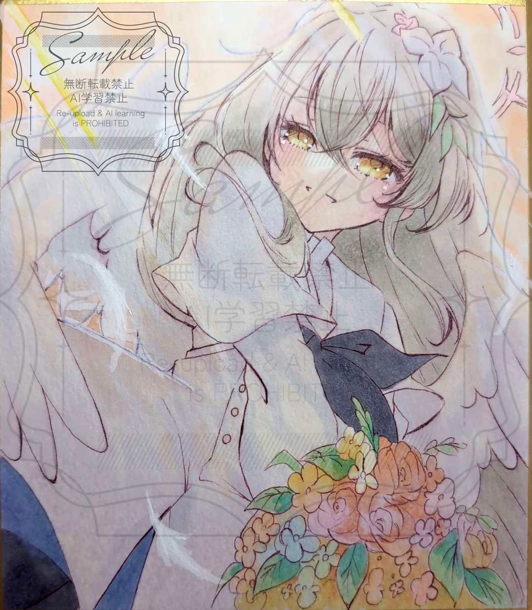 ringi777's tweet photo. ブルアカのナギサちゃんの原画色紙、ヤフオクにて出品中です✨　
明日の午後9時頃まで出品しています(*´ω｀*)
https://t.co/Z1ryFwVfXs　
#アナログイラスト
#ブルアカ
#桐藤ナギサ https://t.co/nXWmWthVyz