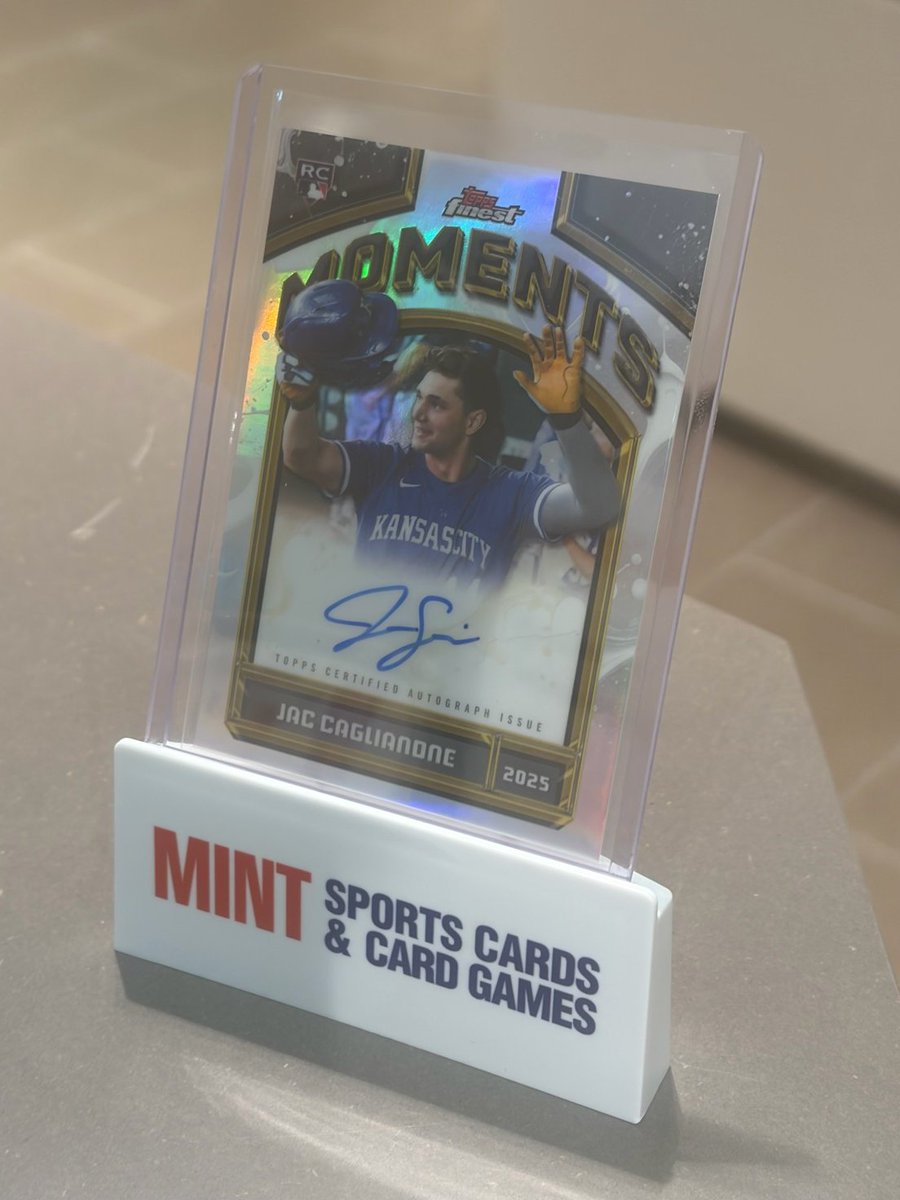 お客様の店内開封にて MLB 2026 TOPPS FINEST BASEBALL HOBBYより Jac