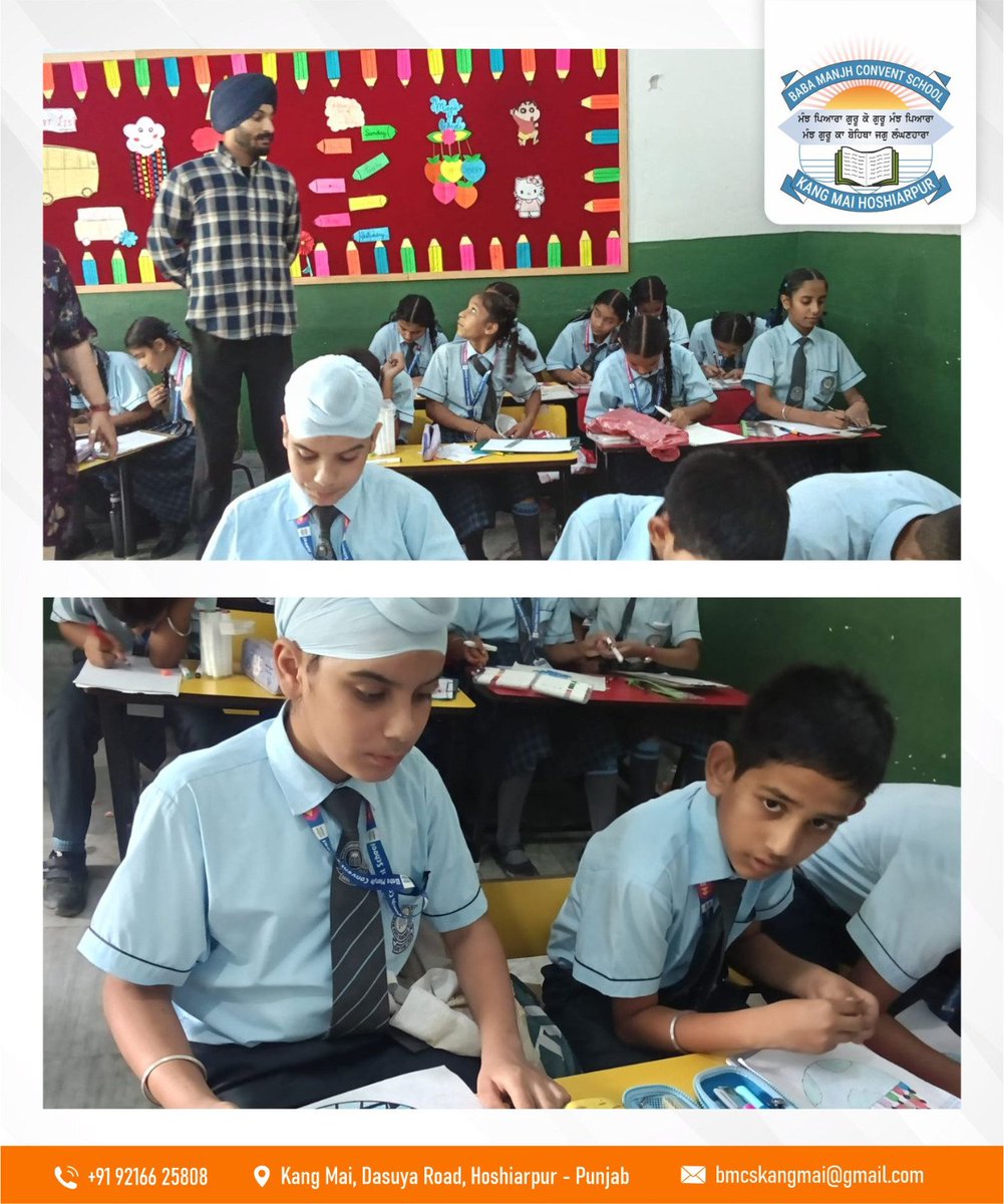 BabaManjhSchool's tweet photo. World Population Day |
The Eco Club of Baba Manjh Convent School organized a House-wise Pamphlet Designing Competition to spread awareness about population and sustainability.
🏆 Winners:
🥇 Amneet Kaur – Jujhar House
🥈 Tanvi – Ajit House

Congratulations to all the participants https://t.co/i1VSjSoPfp