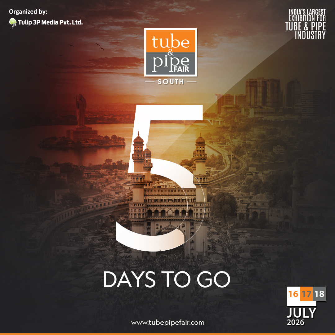 tubepipefair's tweet photo. The Final Countdown Begins – Just 5 Days to Go! 🚀
Get ready for three power-packed days of innovation, networking, sourcing, and business growth with the tube &amp; pipe industry's leading brands.

🎟️ Register Now: https://t.co/yeZSMuZCXN https://t.co/vXwyMUhFms