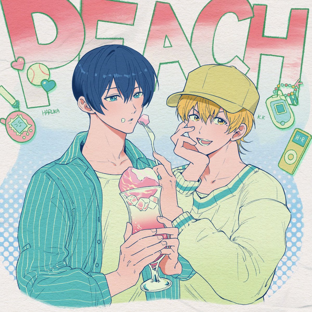 kameda_yato's tweet photo. はるけい
ミントピーチソーダ🍑🥤 https://t.co/7tkNuZrlPs